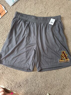 Men's Gray Atherton Shorts-XL